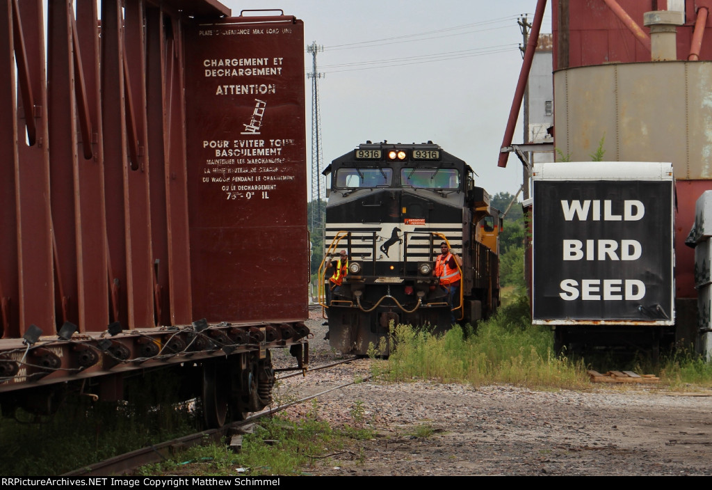 Backing Up To The Cars